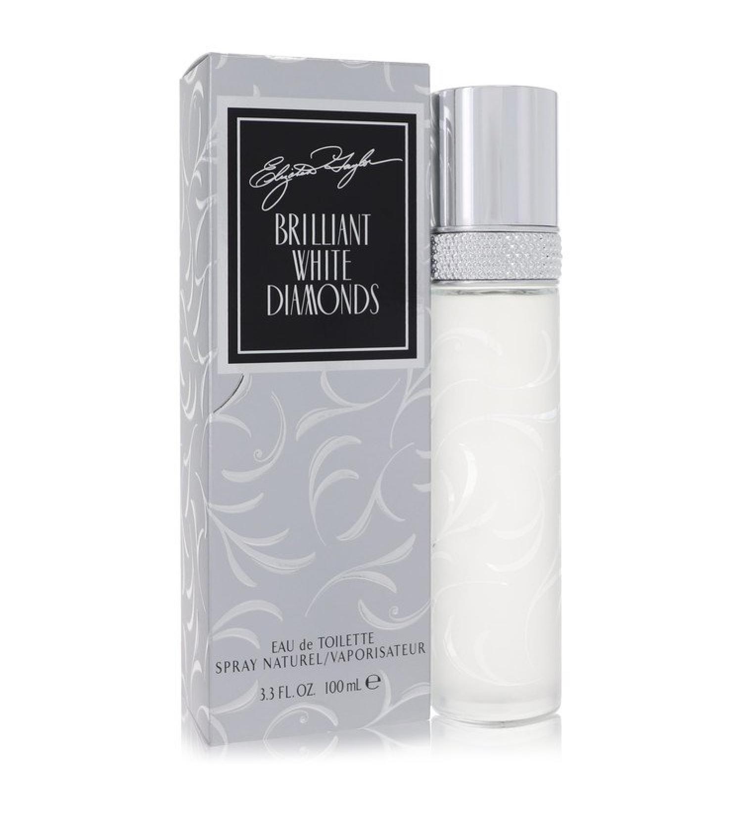 White Diamonds Brilliant by Elizabeth Taylor Eau De Toilette Spray 3.3 oz for Women