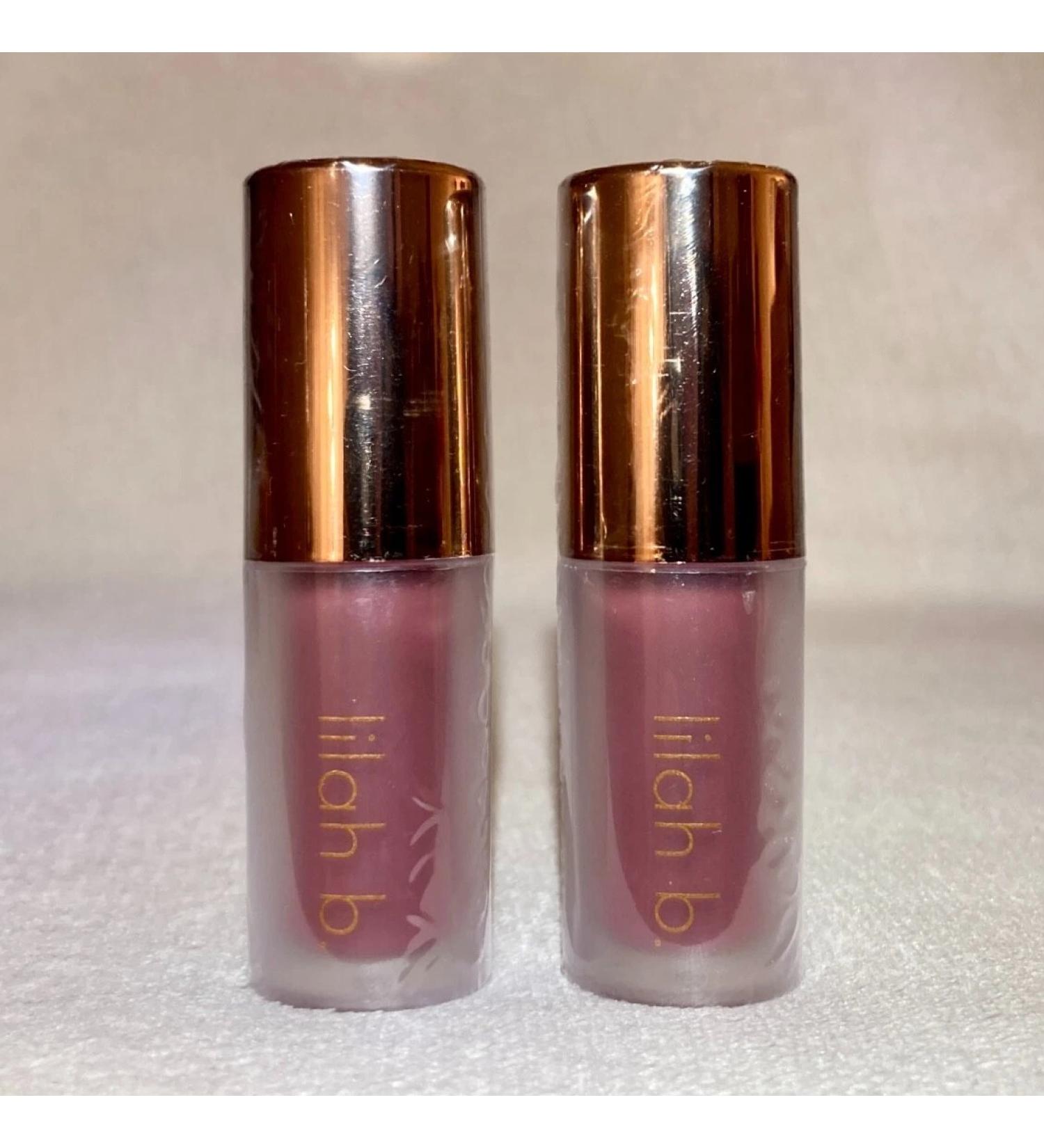 LILAH B. Natural Lovingly Lip Tinted Lip Oil - Clean & Vegan Makeup (b. remarkable) - Buy Online on GoSupps.com