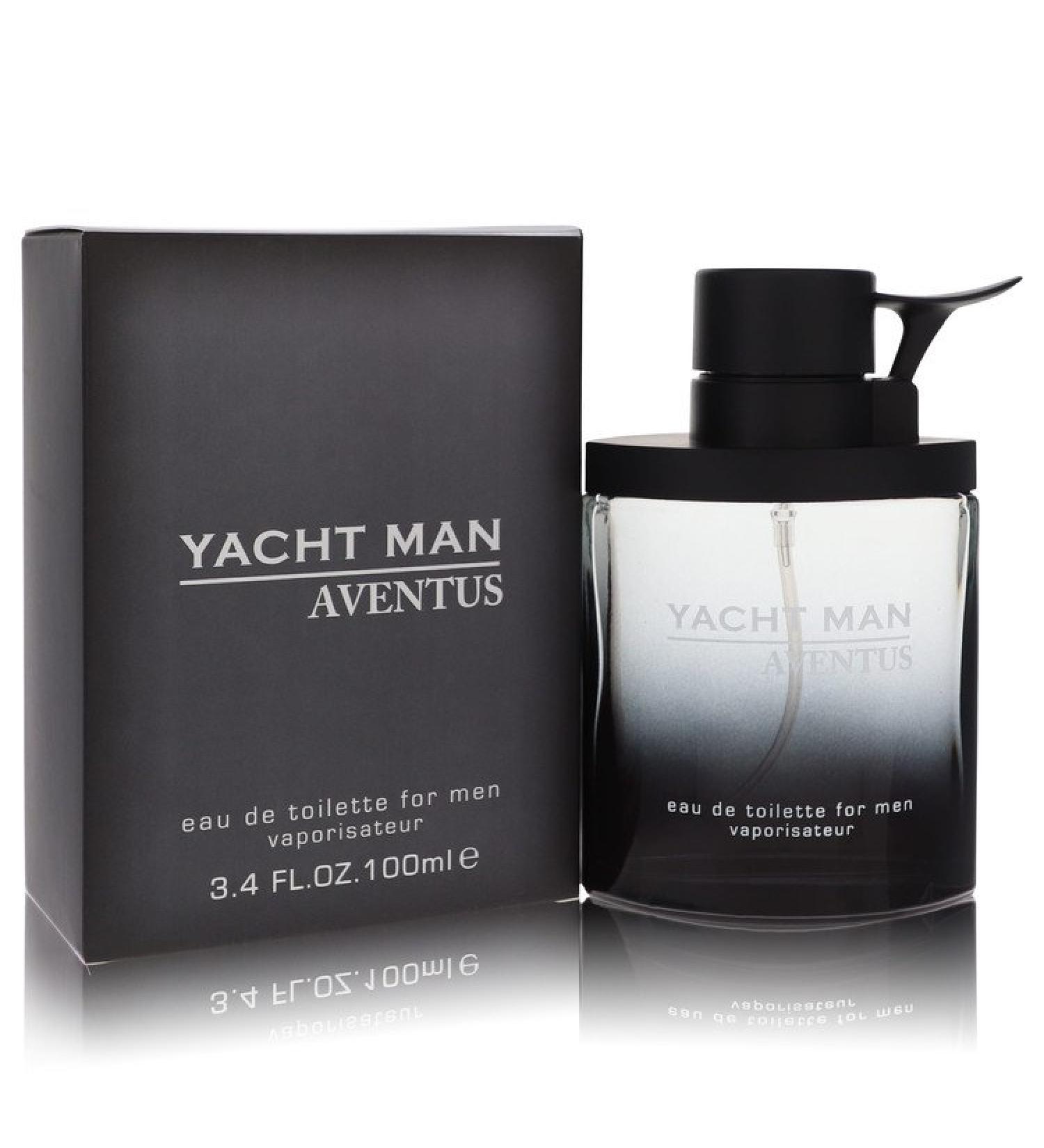 Yacht Man Aventus by Myrurgia Eau De Toilette Spray 3.4 oz for Men