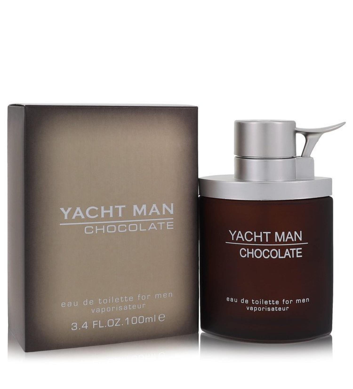 Yacht Man Chocolate by Myrurgia Eau De Toilette Spray 3.4 oz for Men