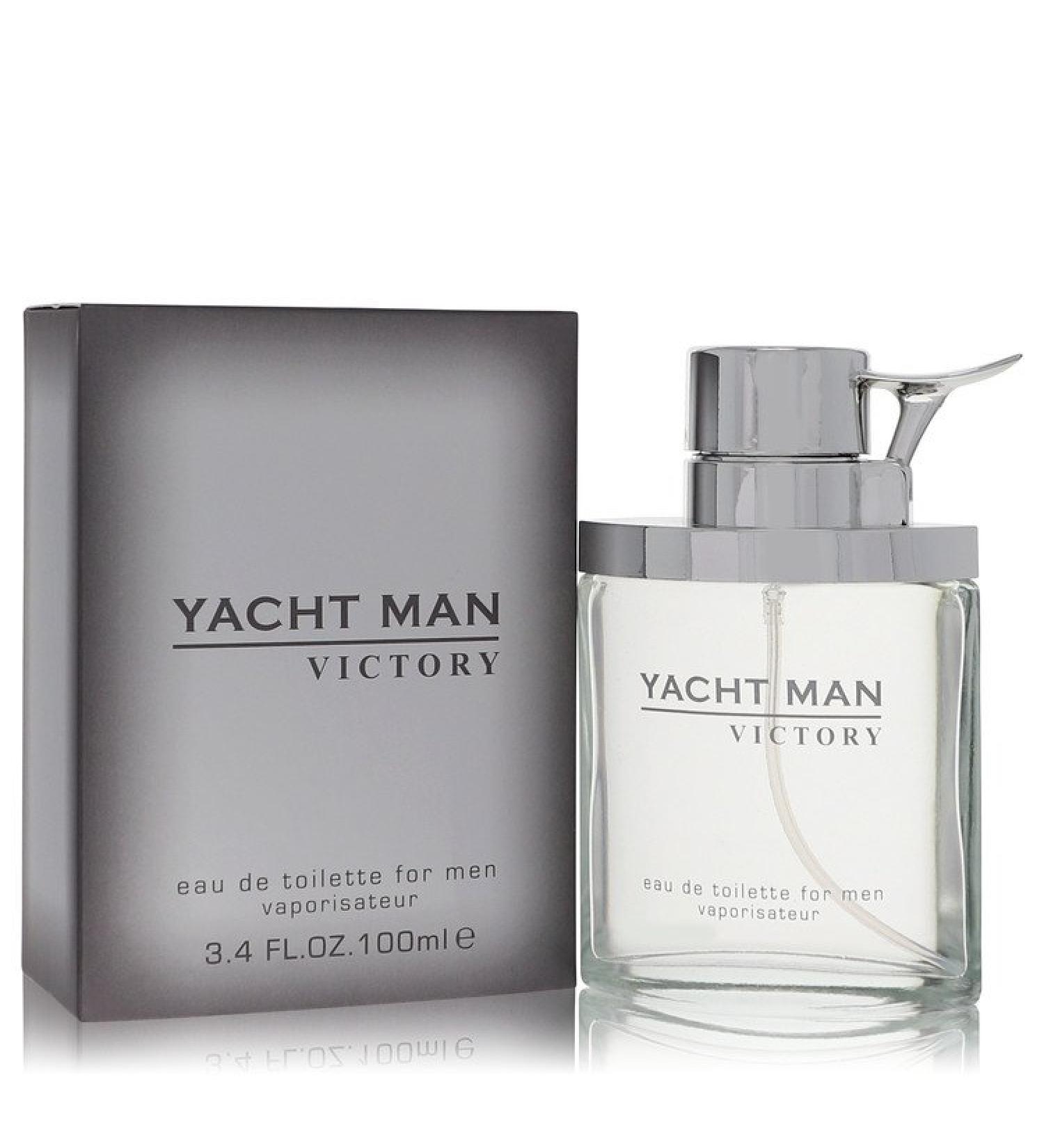 Yacht Man Victory by Myrurgia Eau DE Toilette Spray 3.4 oz for Men