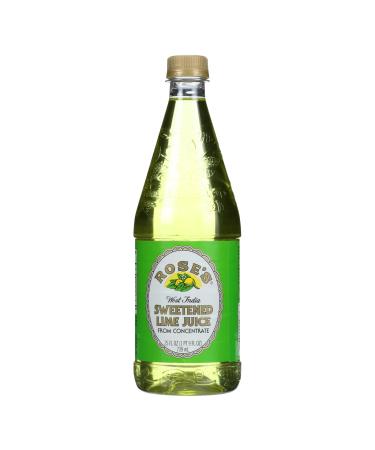 Roses Juice - Sweetened Lime - 25 oz - 1 each