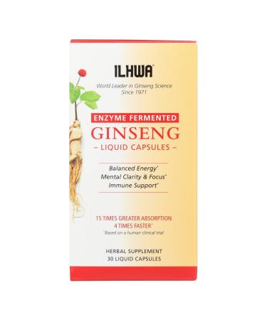 Ilhwa Enzyme Fermented Ginseng Herbal Supplement  - 1 Each - 30 CAP
