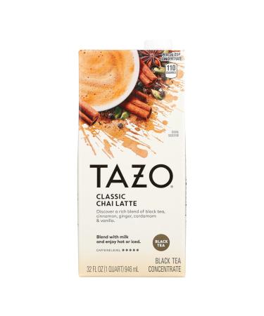 Tazo Tea Chai Concentrate - Case of 6 - 32 fl oz