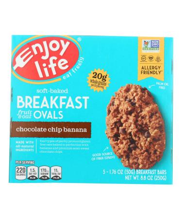 Enjoy Life - Bar Breakfast Cchip Ban - Case of 6 - 8.8 OZ
