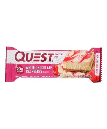 Quest Bar - White Chocolate Raspberry - 2.12 oz - case of 12