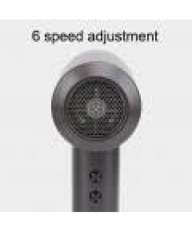 Compact Hair Dryer Travel Hair Dryer Portable Blow Dryer for Women Men Rechargeable Cordless Hairdryer 5000mAh 6 Speed Adjustment Fast Drying for Home Camping(Coffee) - Buy Online on GoSupps.com
