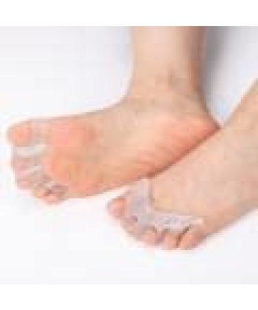 Haofy Hallux Valgus toe spreader 3 pair of silicone toe spreader set gel toe separator toes separator for hammer toe claws curved toe hallux valgus correction for bunion pain relief