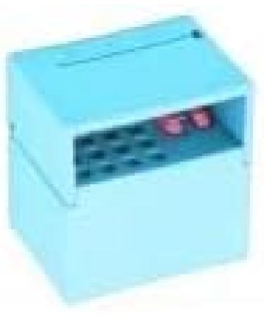 Autoclavable Endodontics File Cleaning Box | Professional Dental Drill Holder with Measurement Scale - Light Blue - Buy Online on GoSupps.com