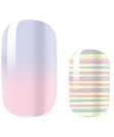 Lovelyface Nails Candy Patterned Exclusive Nail Wraps - 16 Thin Self-Adhesive Foils | Long-Lasting & Non-Toxic - Buy Online on GoSupps.com