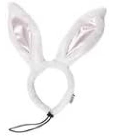 Midlee Small White Bunny Ears for Dogs with Tail - Adorable Costume Accessory - Buy Online on GoSupps.com