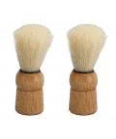 Premium Wooden Handle Hair Razor Brush - Soft Hairdresser Cleaning & Styling Tool for Neck & Face - Buy Online on GoSupps.com