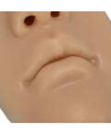 Realistic Silicone Ear Model for Display - Soft Flexible 3D Ear Nose & Mouth - Perfect for Novice Practice Dark Skin Color - Buy Online on GoSupps.com