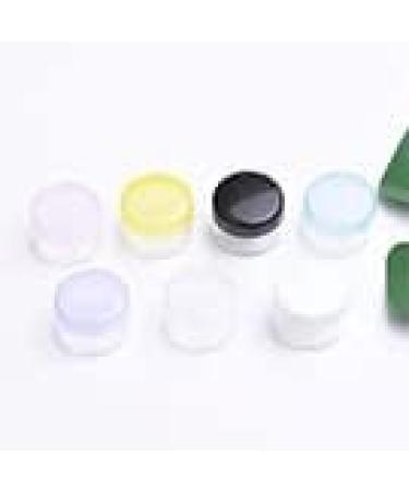 100 Pcs Mini Clear Cosmetic Bottles - 5ml Empty Trial Containers for Lip Balm Lotion & Creme - Screw Cap - Ideal for Travel & Samples - Buy Online on GoSupps.com