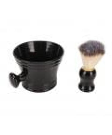 Professional Shell-Shaving Brush - Soft Synthetic Bristles for Safe & Smooth Shaving | Premium Black Shaving Tool - Ships Internationally - Buy Online on GoSupps.com