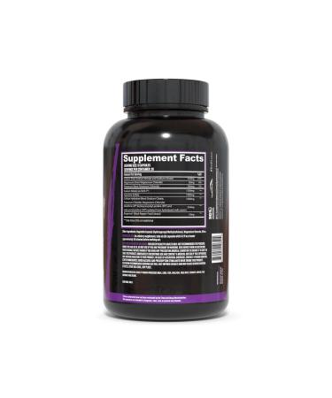Huge Supplements Magnify Nitric Oxide Supplement - Advanced N.O. Booster for Intense Muscle Pumps - Increase Vasodilation & Explosive Workouts (180 Capsules) - Buy Online on GoSupps.com