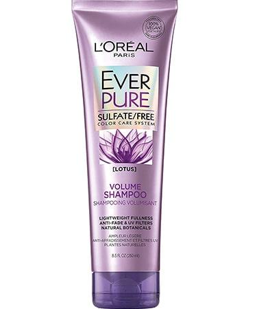 L'Oreal EverPure Sulfate Free Volume Shampoo -  with Lotus Flower - 8.5 Fl. Oz