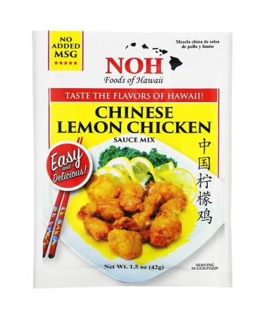 NOH Foods of Hawaii Chinese Lemon Chicken Sauce Mix 1.5 oz (42 g)