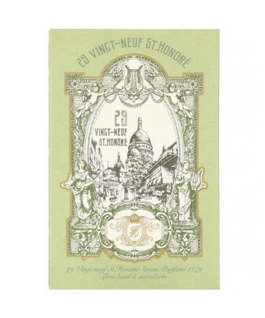 29 St. Honore Savon Parfume 1779 Lime Basil & Mandarin 4.76 oz (135 g)