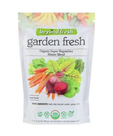 Beyond Fresh Garden Fresh Organic Super Vegetables Master Blend Natural Flavor 6.35 oz (180 g)