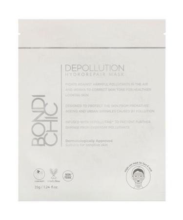 Bondi Chic Depollution Hydro-Repair Mask 1 Sheet 1.24 fl oz (35 g)
