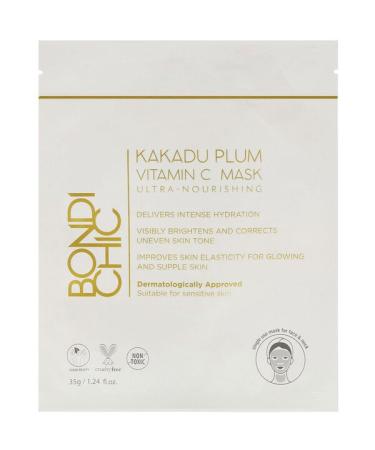 Bondi Chic Kakadu Plum Vitamin C Mask 1 Sheet 1.24 fl oz (35 g)