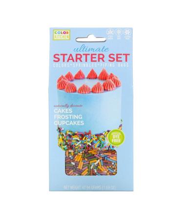 ColorKitchen Ultimate Starter Set Colors Sprinkles and Piping Bags 1.69 oz (47.94 g)