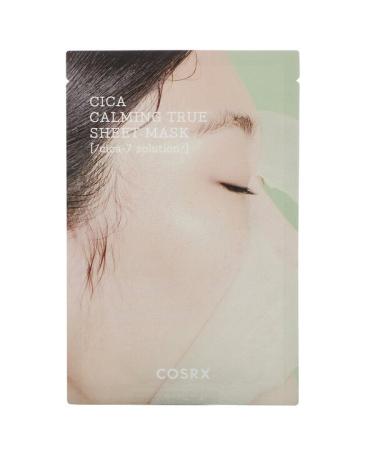 Cosrx Pure Fit Cica Calming True Beauty Sheet Mask 1 Sheet 0.71 fl oz (21 ml)