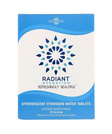 Daily Wellness Company Radiant Hydration 30 Effervesecent Hydrogen Water Tablets