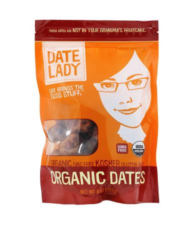 Date Lady Organic Dates 8 oz (227 g)