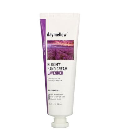 Daymellow Bloomy Hand Cream Lavender 1.76 fl oz (50 g)