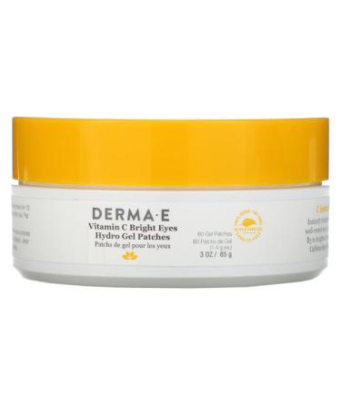Derma E Vitamin C Bright Eyes Hydro Gel Patches 60 Patches 3 oz (85 g)