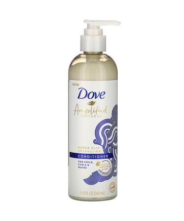 Dove Amplified Textures Super Slip Detangling Conditioner 11.5 fl oz (340 ml)