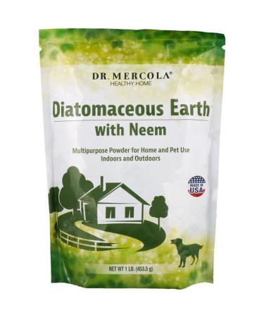 Dr. Mercola Diatomaceous Earth with Neem 1 lb (453.5 g)