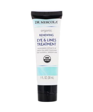 Dr. Mercola Organic Renewing Eye & Lines Treatment 1 fl oz (30 ml)