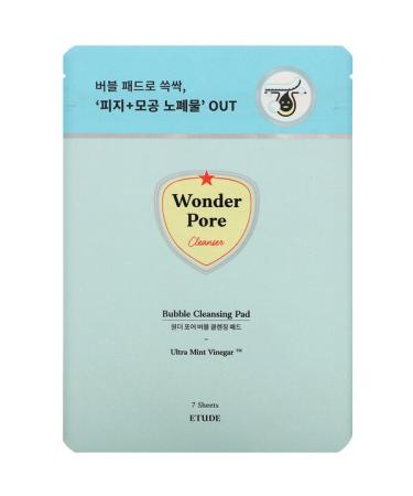Etude House Wonder Pore Bubble Cleansing Pad 7 Sheets