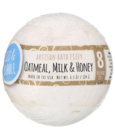 Fizz & Bubble Artisan Bath Fizzy Oatmeal Milk & Honey 6.5 oz (184 g)