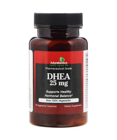 FutureBiotics DHEA 25 mg 75 Vegetarian Capsules