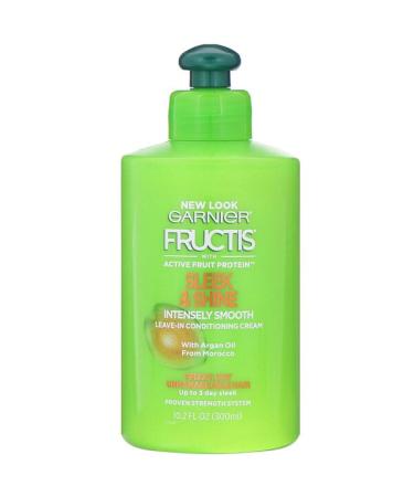 Garnier Fructis Sleek & Shine Intensely Smooth Leave-In Conditioning Cream 10.2 fl oz (300 ml)