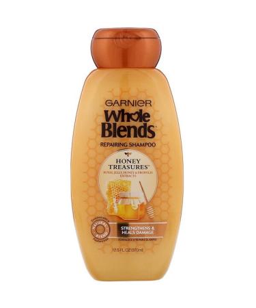 Garnier Whole Blends Honey Treasures Repairing Shampoo 12.5 fl oz (370 ml)