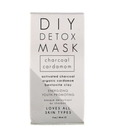 Honey Belle DIY Detox Mask Charcoal Cardamom 2 oz (60 ml)