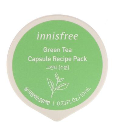 Innisfree Capsule Recipe Pack Green Tea 0.33 fl oz (10 ml)