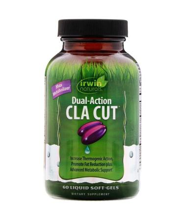 Irwin Naturals Dual-Action CLA Cut 60 Liquid Soft-Gels