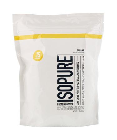 Isopure Low Carb Protein Powder Banana 1 lb (454 g)