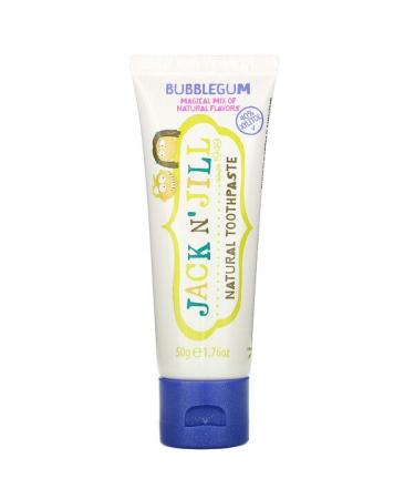 Jack n' Jill Natural Toothpaste Bubblegum 1.76 oz (50 g)
