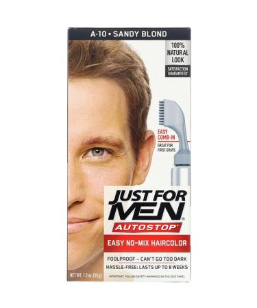 Just for Men Autostop Men's Hair Color Sandy Blond A-10 1.2 oz (35 g)
