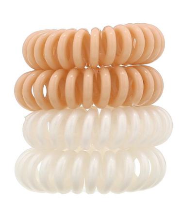 Kitsch Hair Coils Nude 4 Pieces
