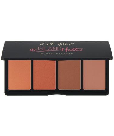 L.A. Girl Island Hottie Blush Palette 0.14 oz (4 g) Each