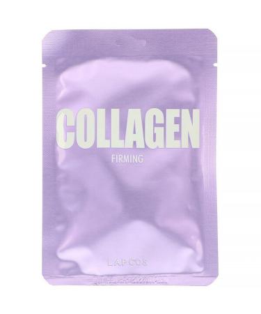 Lapcos Collagen Sheet Beauty Mask Firming 1 Sheet 0.84 fl oz (25 ml)