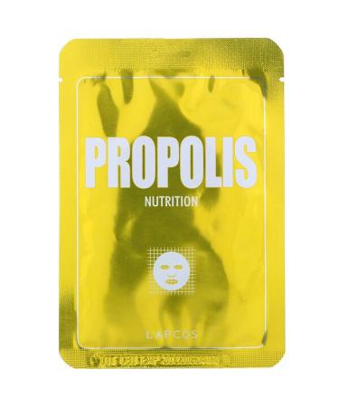 Lapcos Propolis Sheet Beauty Mask Nutrition 1 Sheet 0.84 fl oz (25 ml)